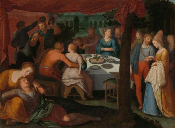 Otto van Veen, A Nocturnal Banquet