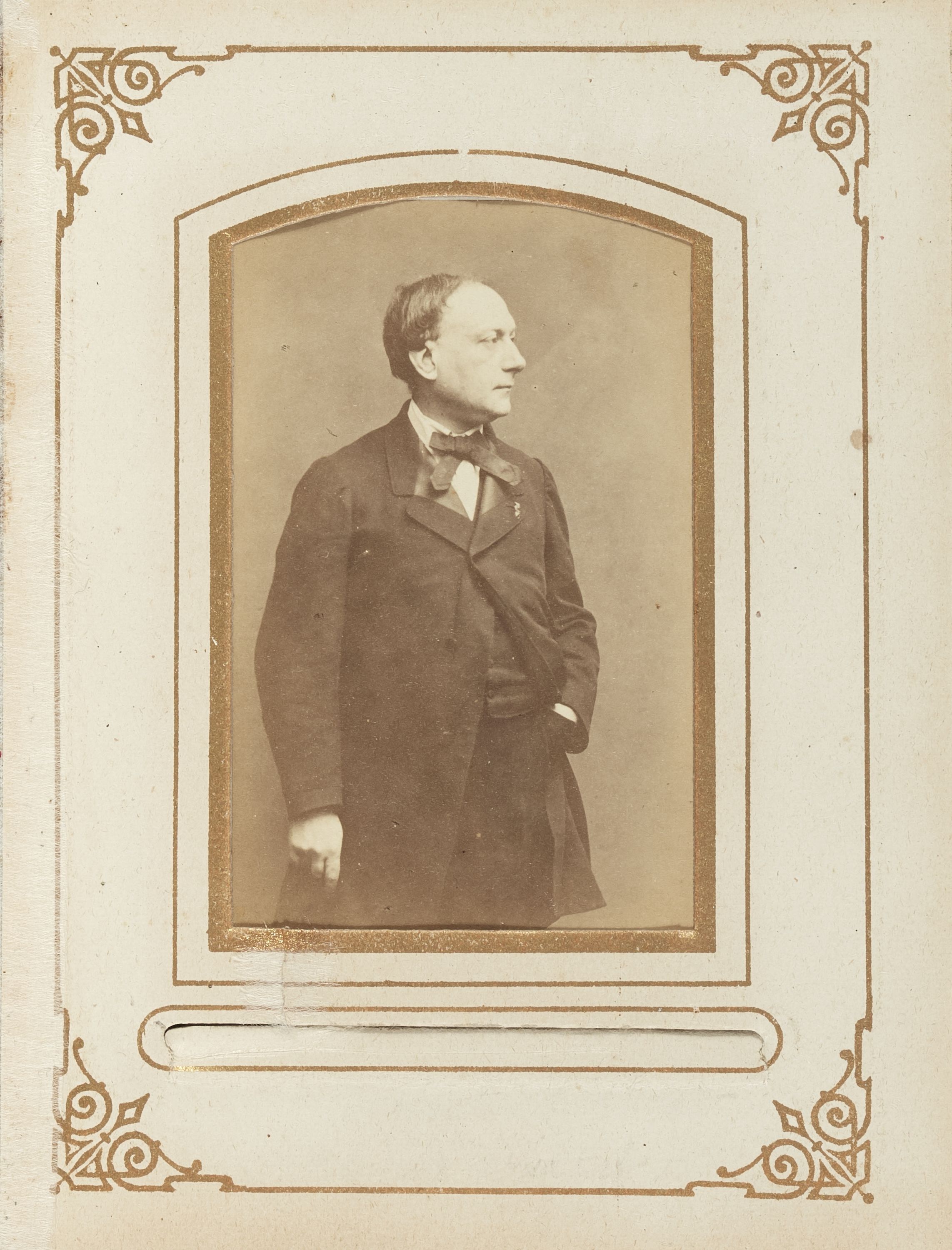 Etienne Carjat, Portrait de Théodore de Banville
