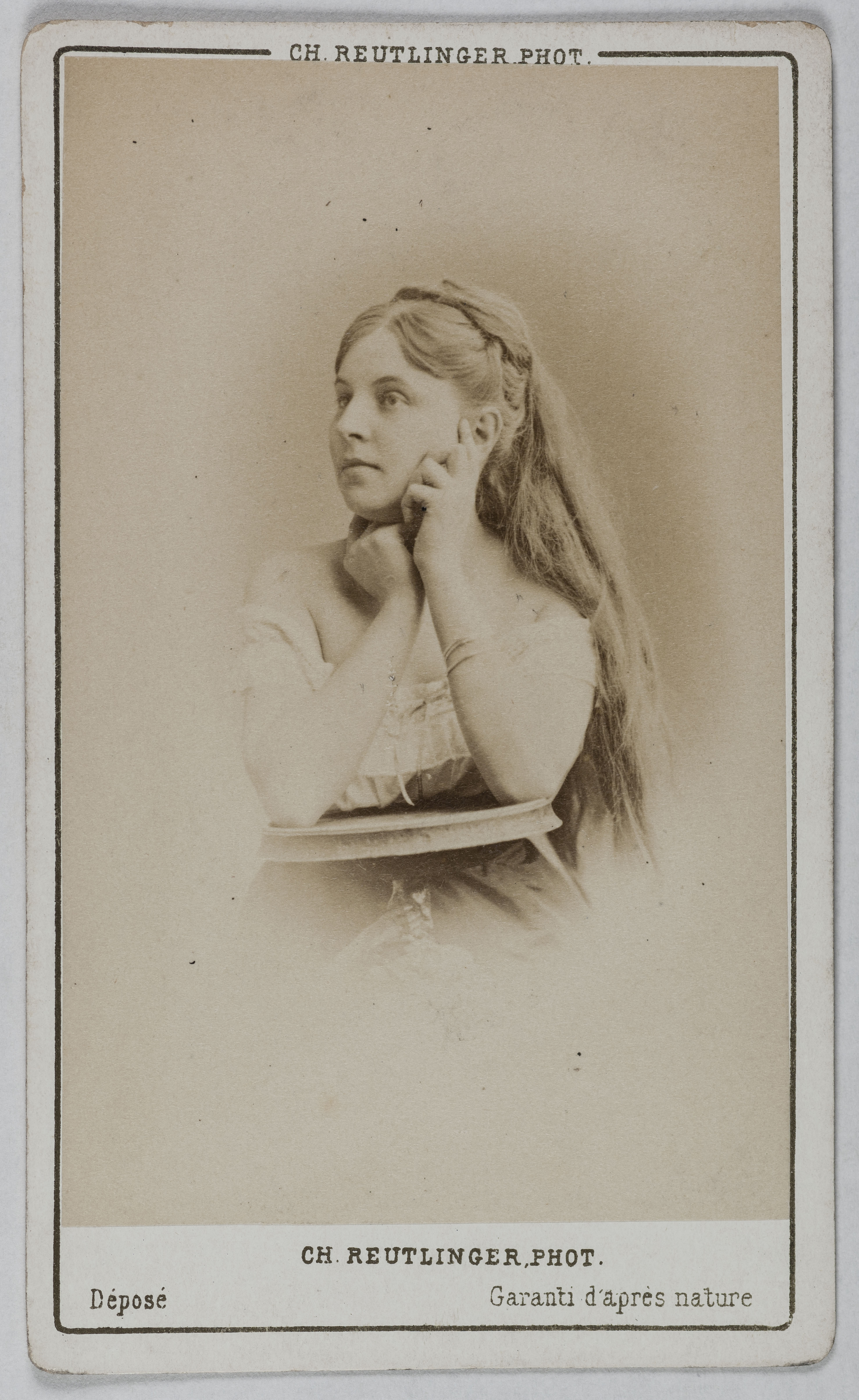 Charles Reutlinger, Portrait de El. Frouard (actrice au théâtre des Variétés)