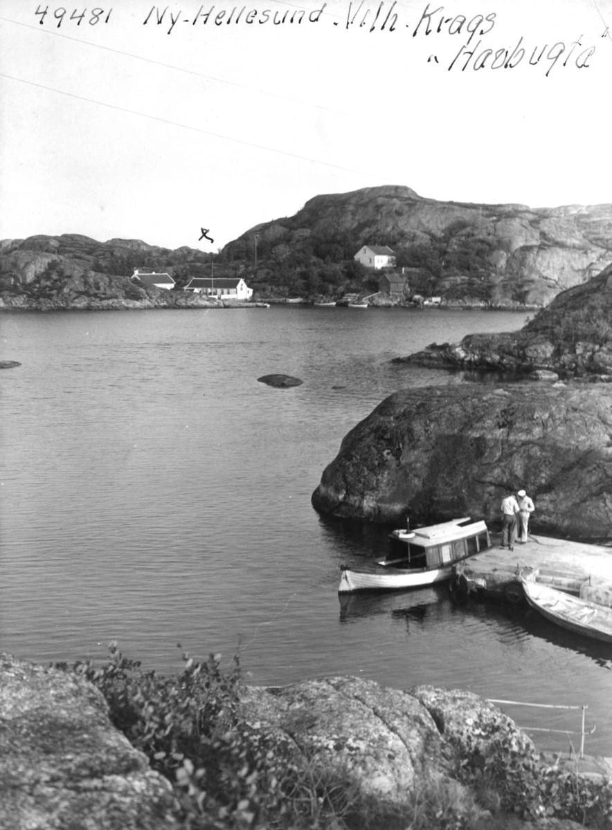 Anders Beer Wilse, Wilse original, Ny Hellesund, Samferdsel, Båt