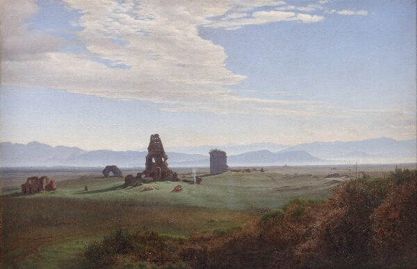 Janus la Cour, Ruiner i Den romerske Campagne