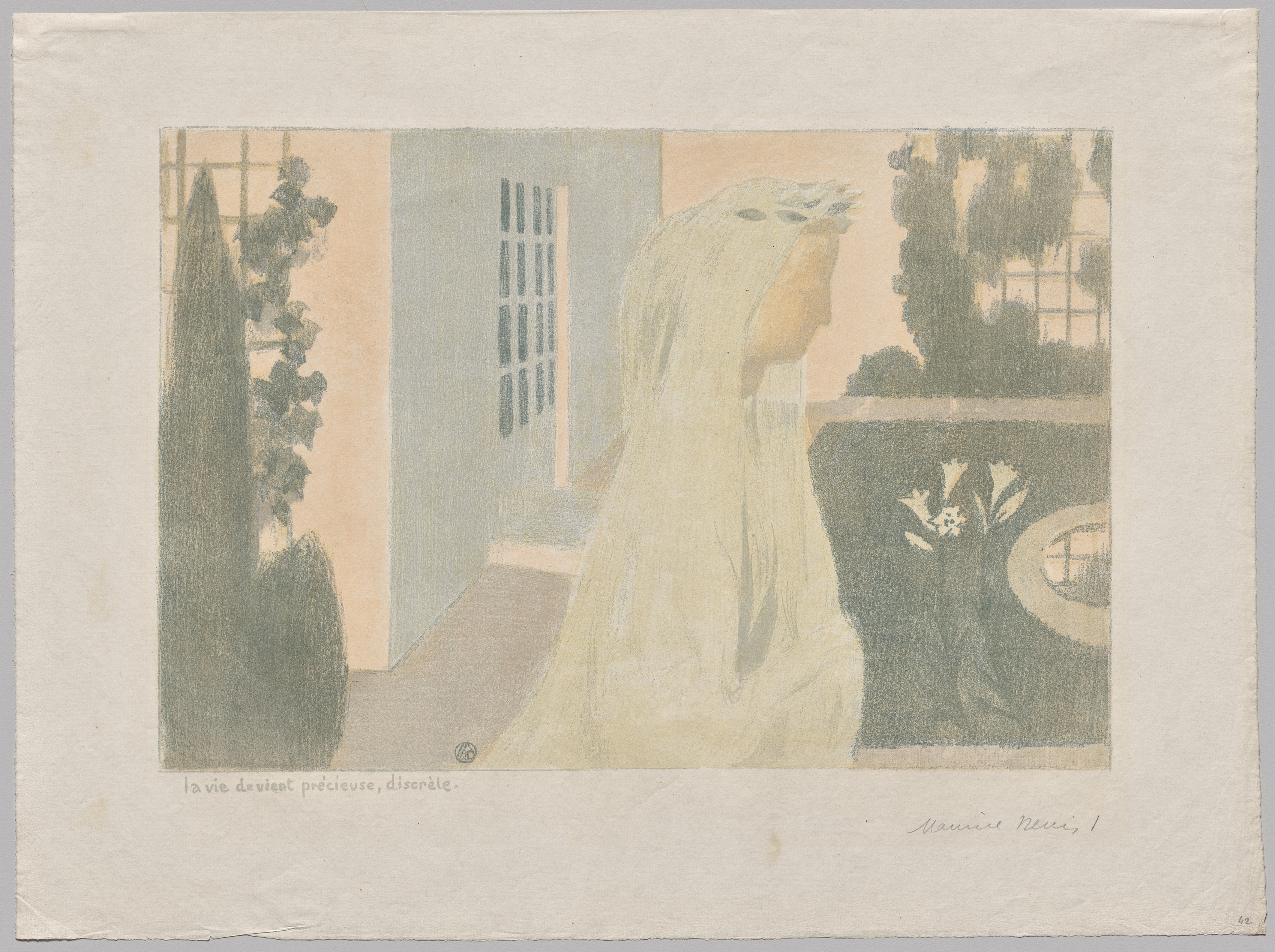 Maurice Denis, Life Becomes Precious, Discreet