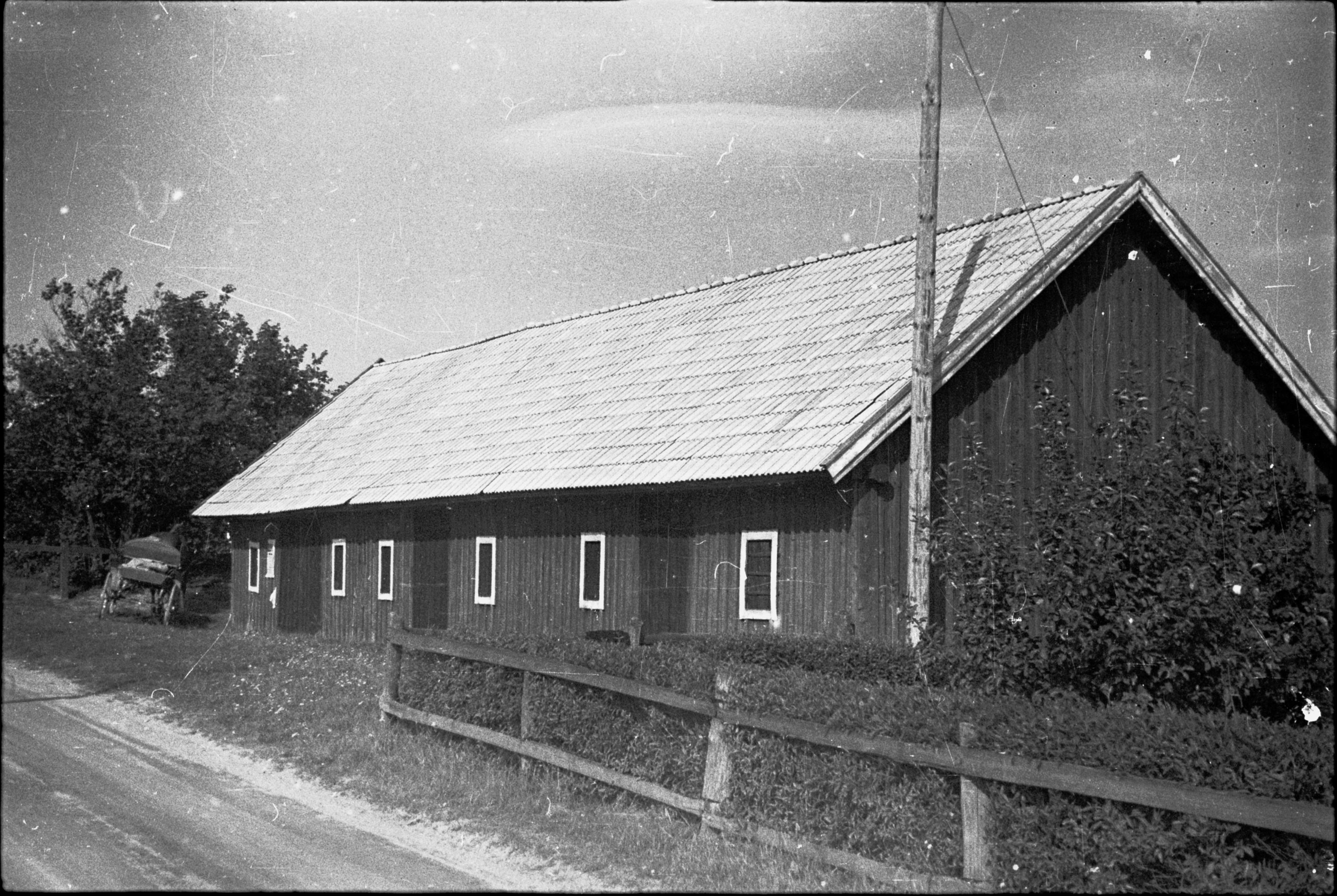 Bertil Berthelson, Älmeboda, Rävemåla kyrkstallar