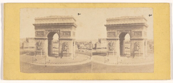 Unknown, [Arc de Triomphe, Paris, France]