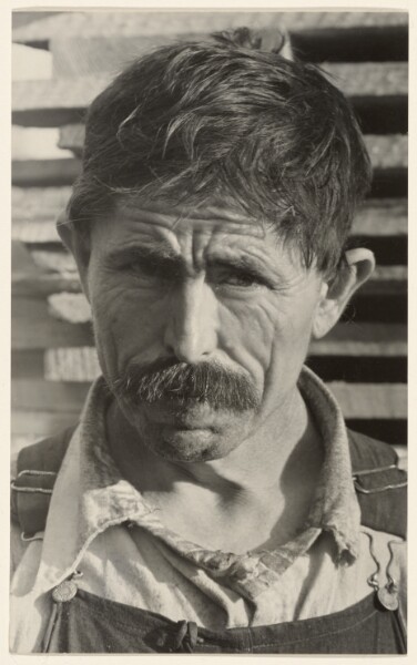 Walker Evans, Frank Tengle, A Cotton Sharecropper, Hale County, Alabama / Fred Ricketts, Cotton Tenant Farmer