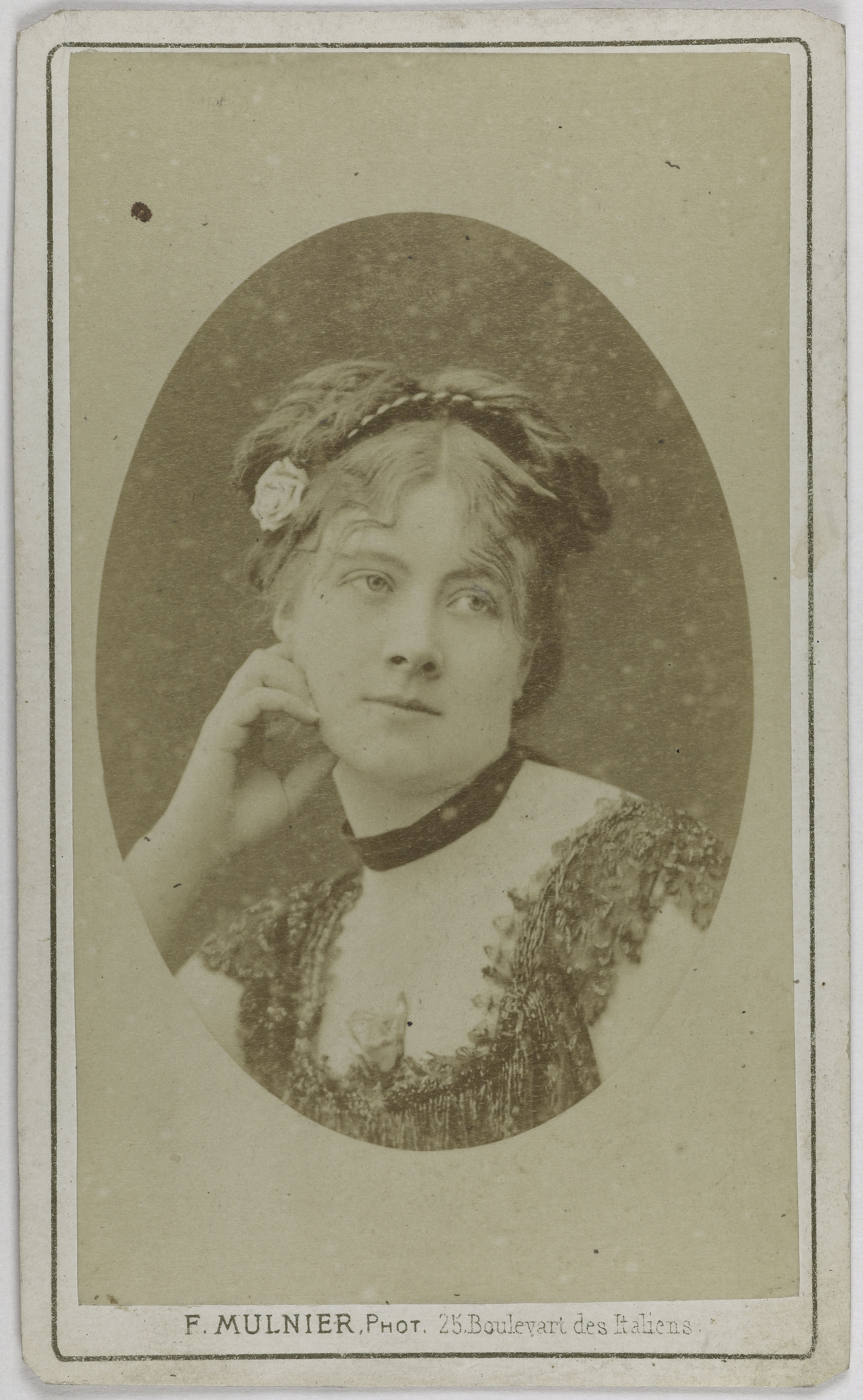 Ferdinand Mulnier, Portrait de Persoons Isabelle, (actrice)