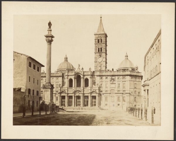 Unknown, Facciata di Santa Maria Maggiore, Roma