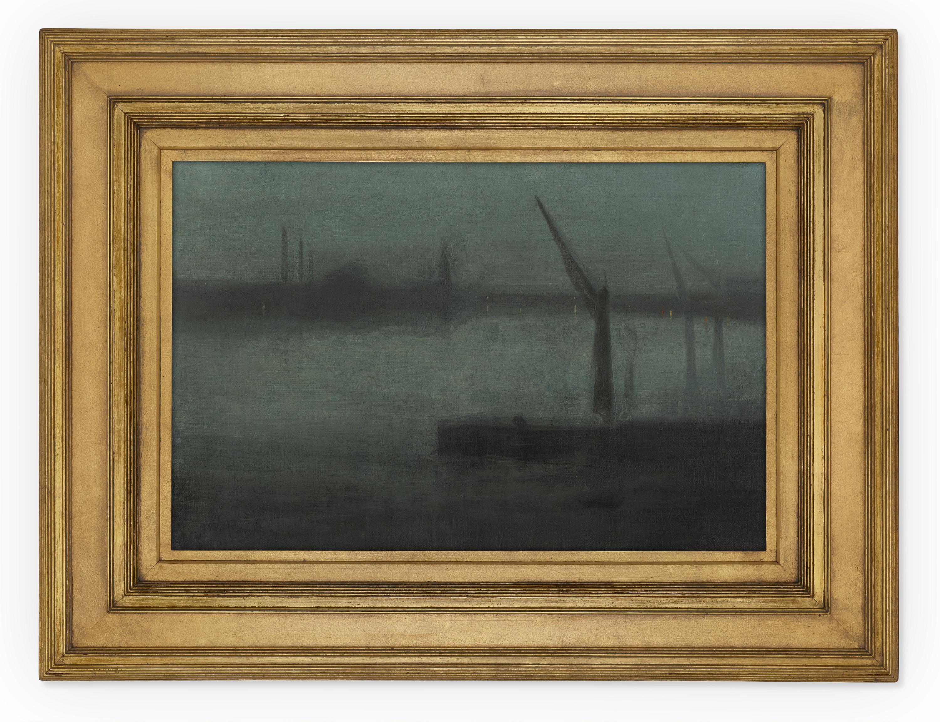 James McNeill Whistler, Nocturne: Blue and Silver--Battersea Reach