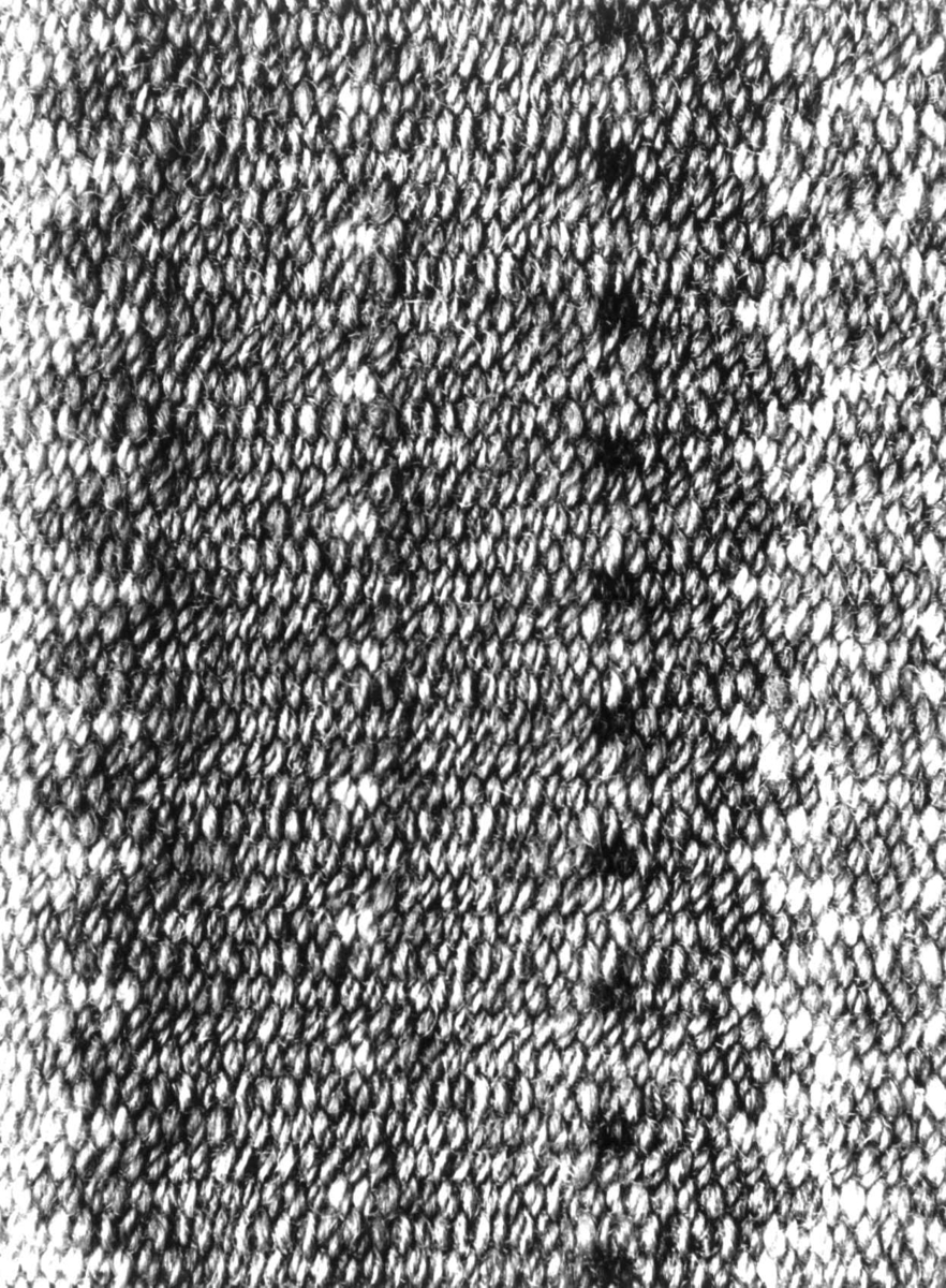 Anna Grostøl, Detalj av åkle, krokbragd fra ca. 1900. Vest-Agder 1939.