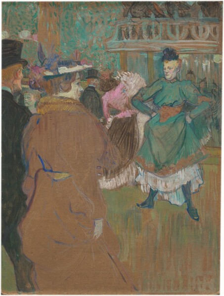 Henri de Toulouse-Lautrec, Quadrille at the Moulin Rouge