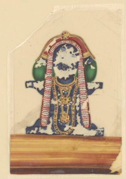 Unknown, One of twelve paintings of Hindu deities.