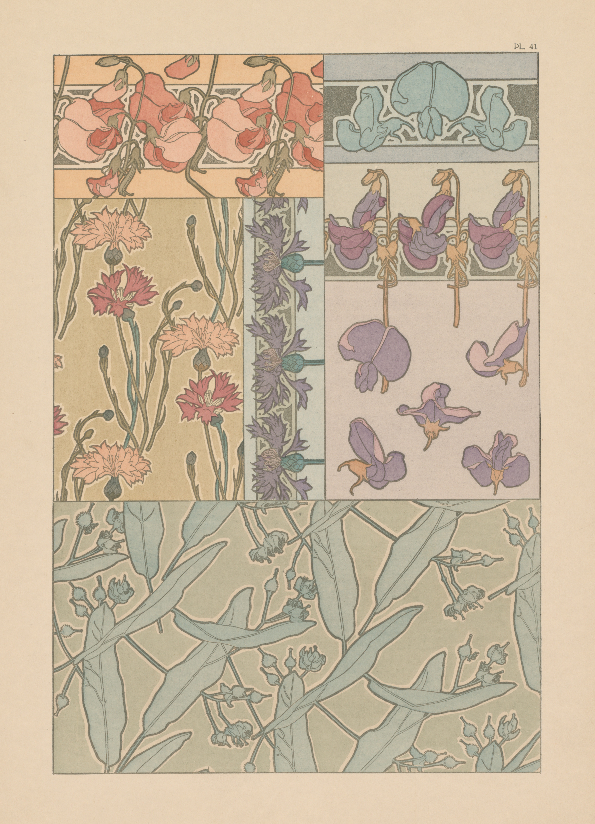 Alphonse Mucha, Documents Decoratifs:  Plate 41