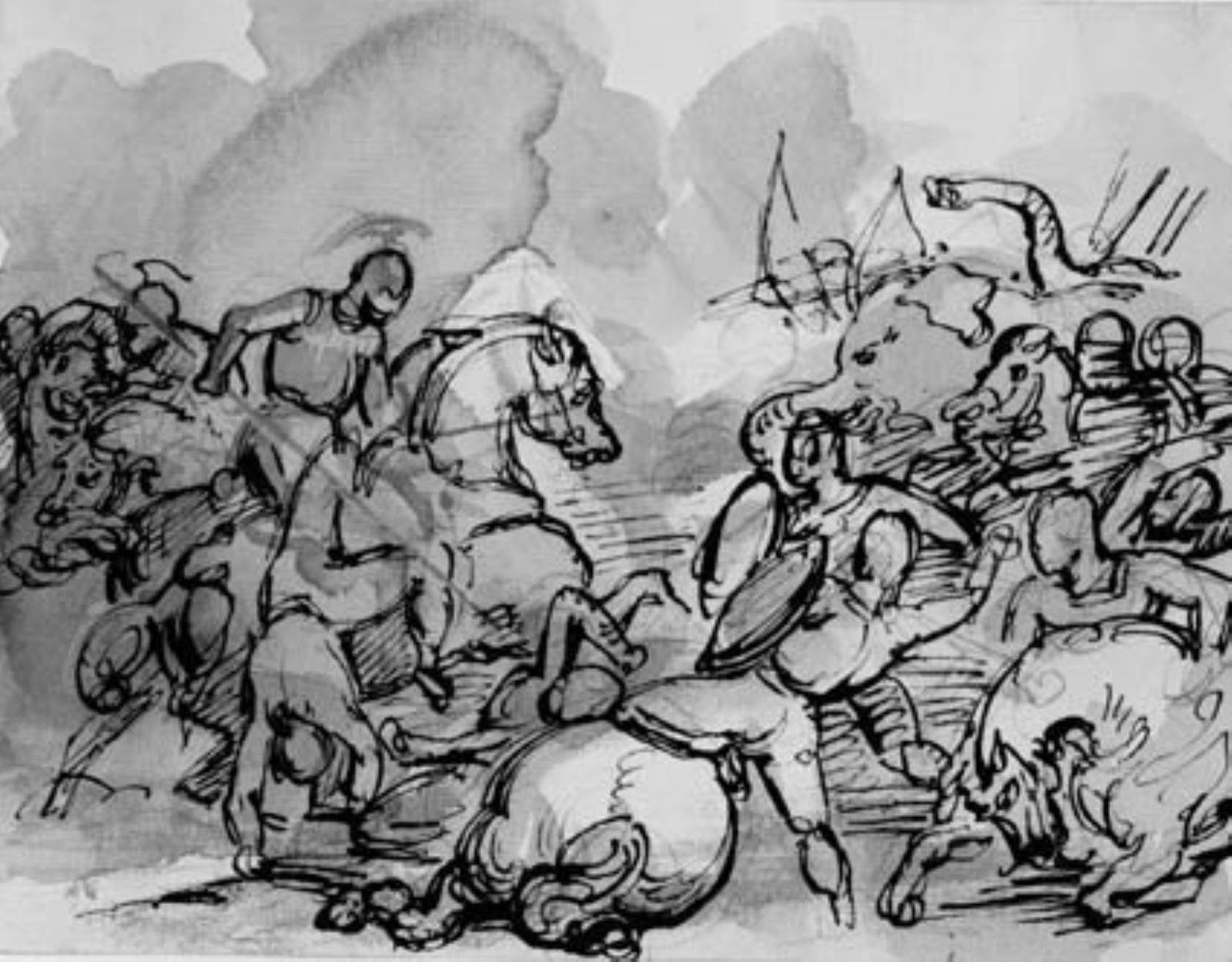 Théodore Géricault, Rytterslag