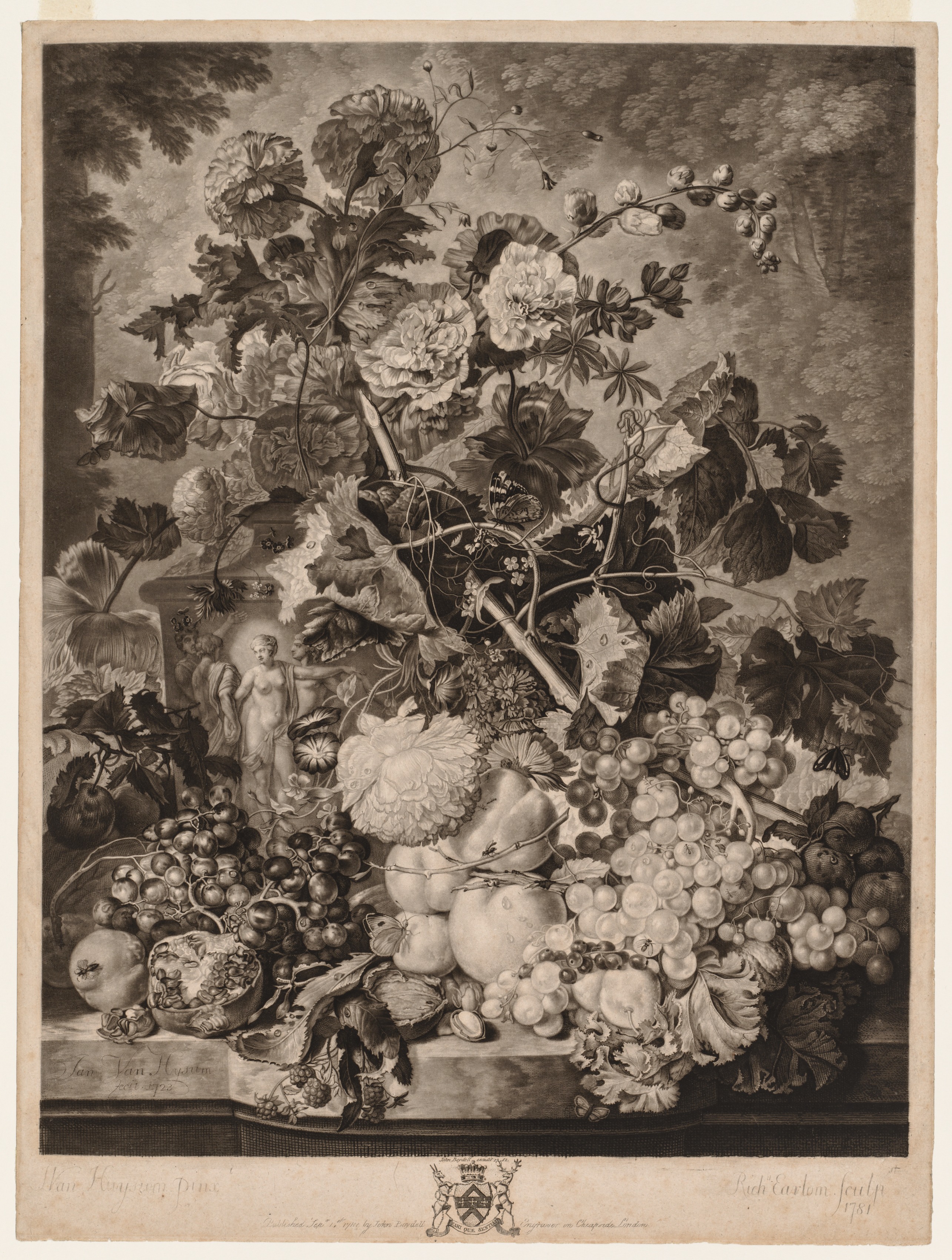 Richard Earlom, A Fruit Piece