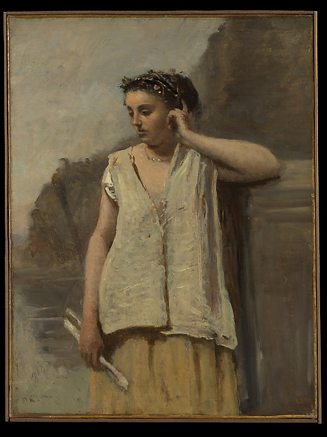 Camille Corot, The Muse: History