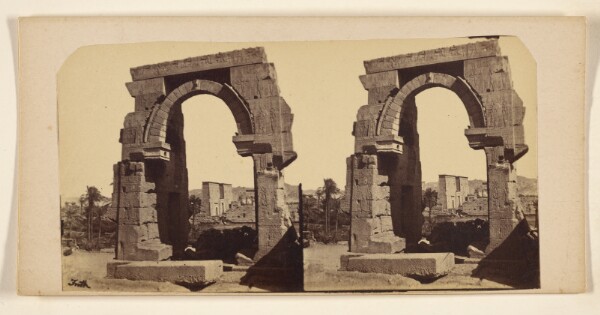 Francis Frith, [Roman Arch on the Island of Beggel.]