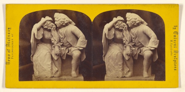 William England, Uncle Toby and the Widow Wadman. [sculpture]