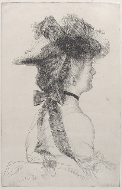 James Tissot, The Rubens Hat