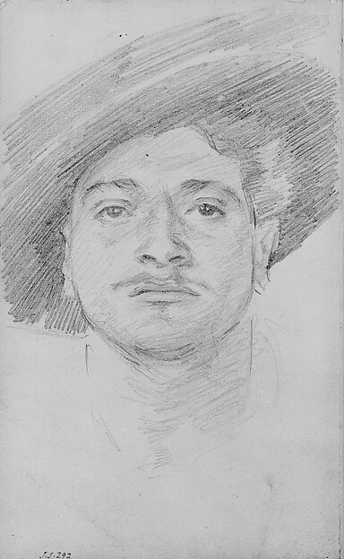 John Singer Sargent, Man in a Hat