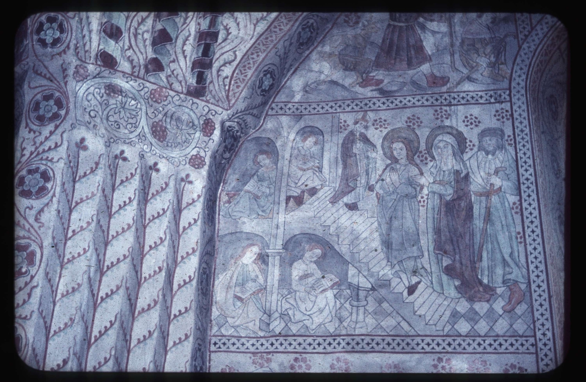 Erik Eriksson, Lime painting in Odensala Church, Uppland