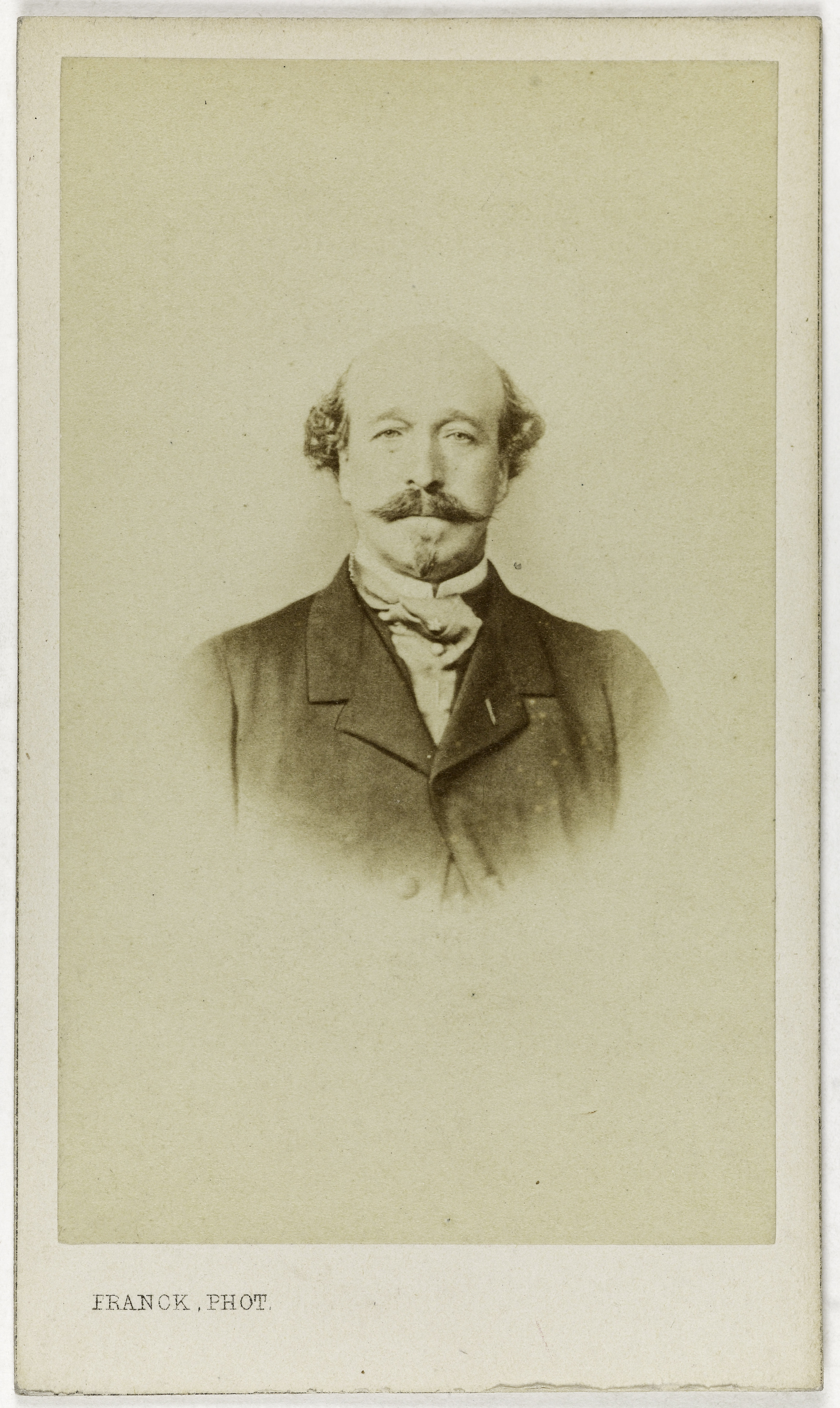 Franck, Portrait de Charles Louis Joseph Demorny, duc de Morny (1811-1865), officier, industriel, homme politique et ambassadeur.