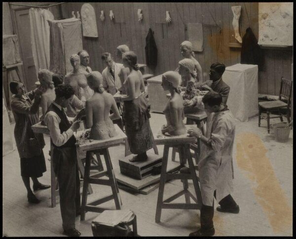 Hoppé, Emil Otto, Sculpture, Royal College of Art