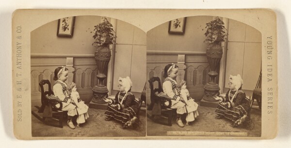 Edward and Henry T. Anthony & Co., Bless her little heart, come to Grandma.