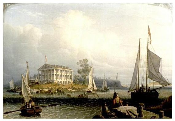 Robert Salmon, Rainsford's Island, Boston Harbor