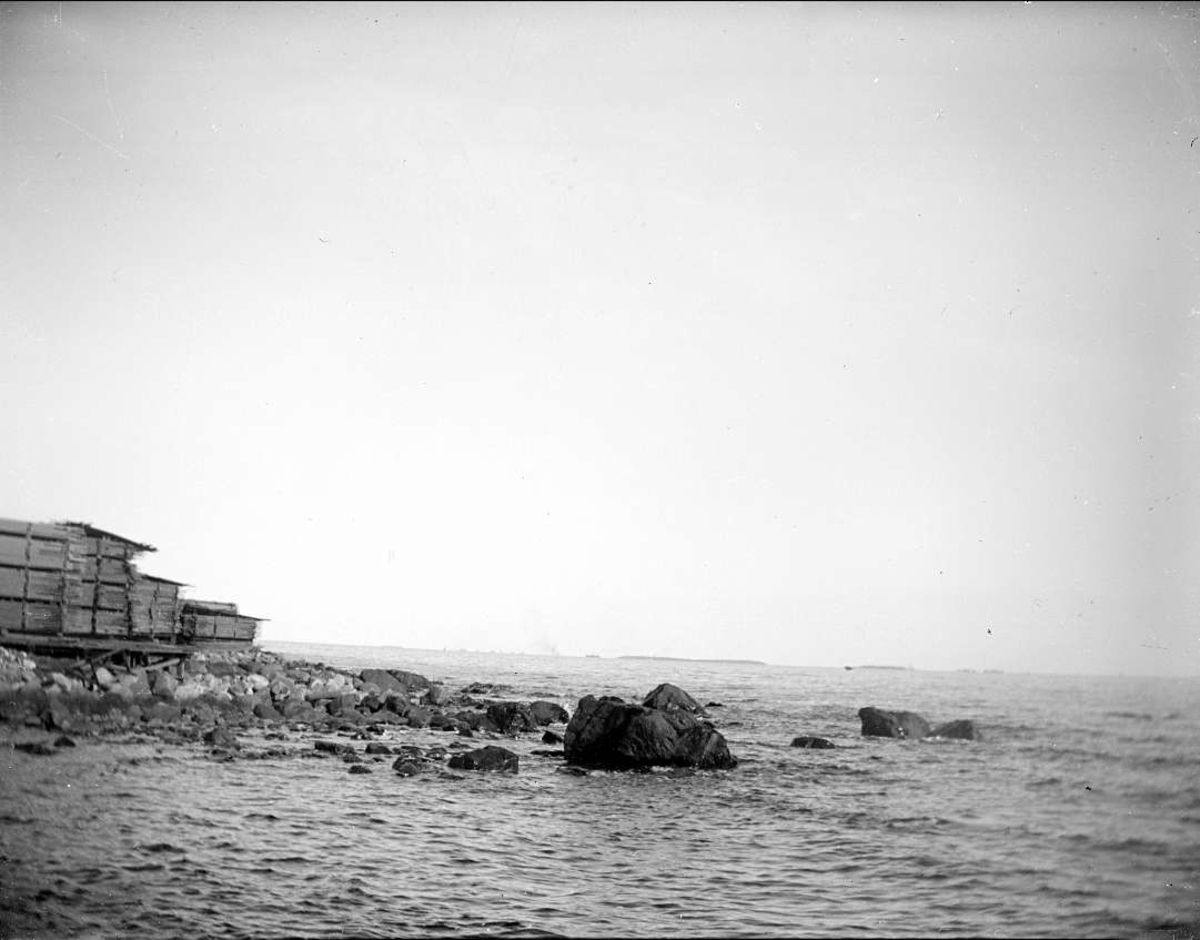 August Fredrik Schagerström, Havskust vid Skutskär, Älvkarleby socken, Uppland september 1916