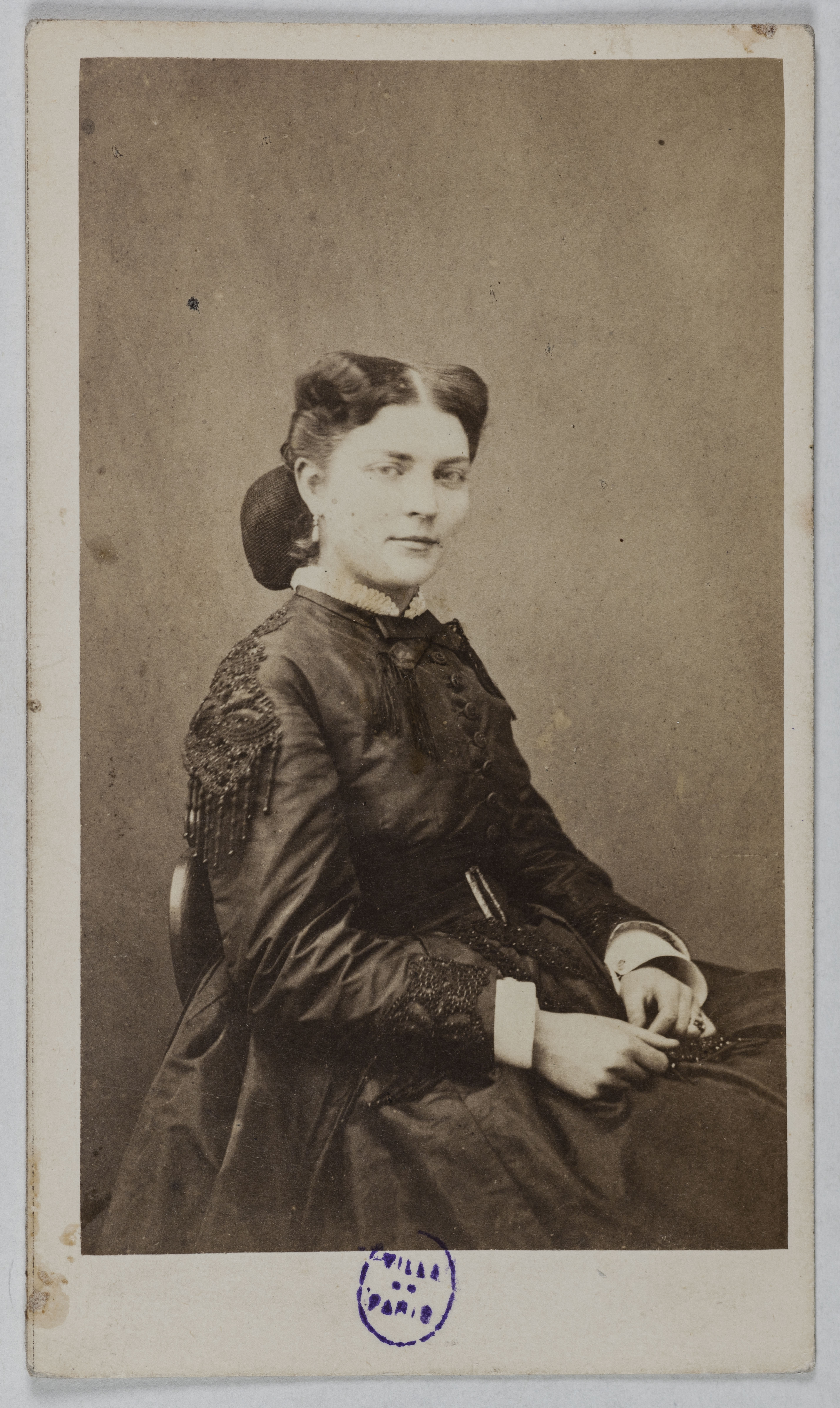 Ulric Grob, Portrait de Julienne Frasey (épouse Berthelier), (1842-1865), (actrice)