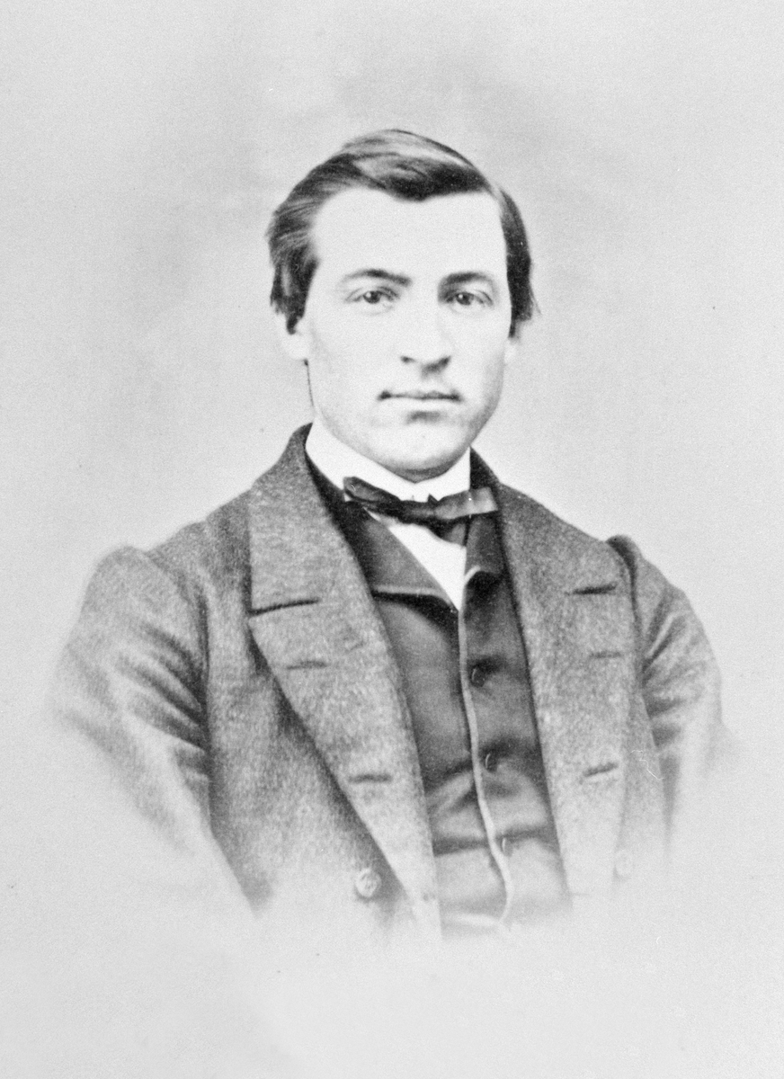 Anno Domkirkeodden, PORTR: MANN, HELMER ENGLAUG, F: 1843-1913, GRIMSET, LØTEN. Gårdbruker.