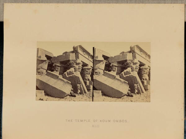 Francis Frith, The Temple of Koum Ombos