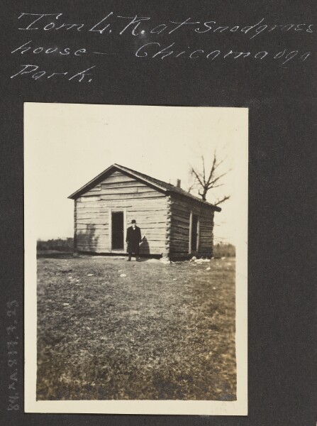 Unknown, [Tom U. R. at Snodgrass House — Chickamauga Park]