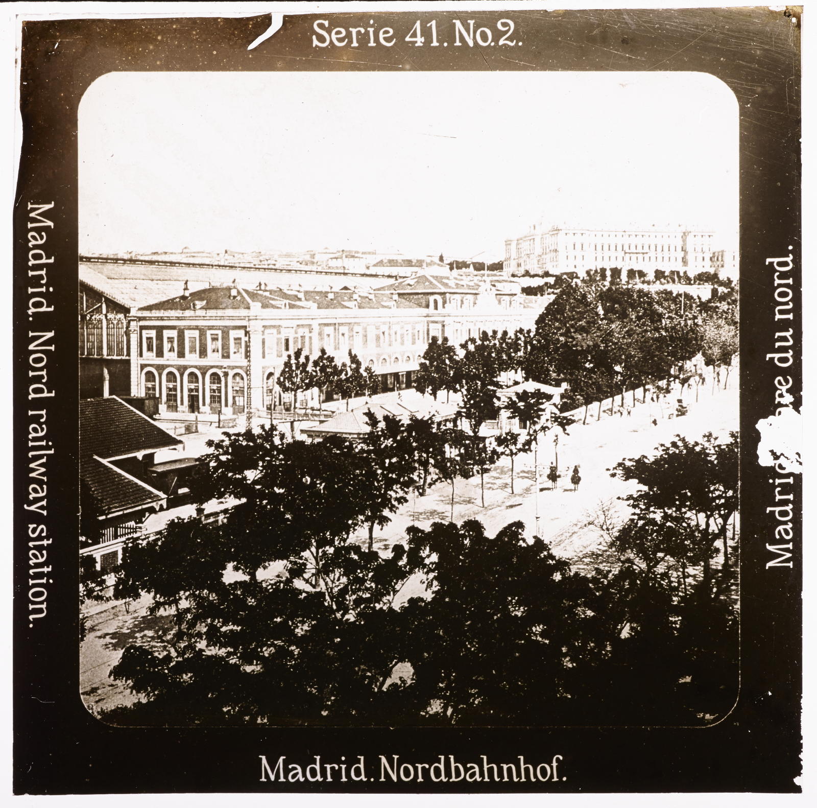 Desconegut, Madrid. Nordbahnhof Projection für Alle