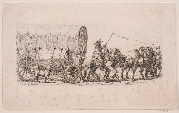Lorenz Frølich, Fragtvognen