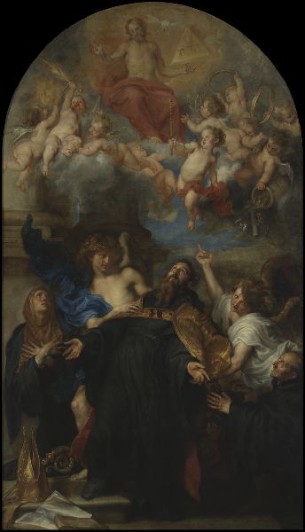 Anthony van Dyck, Saint Augustine in Ecstasy