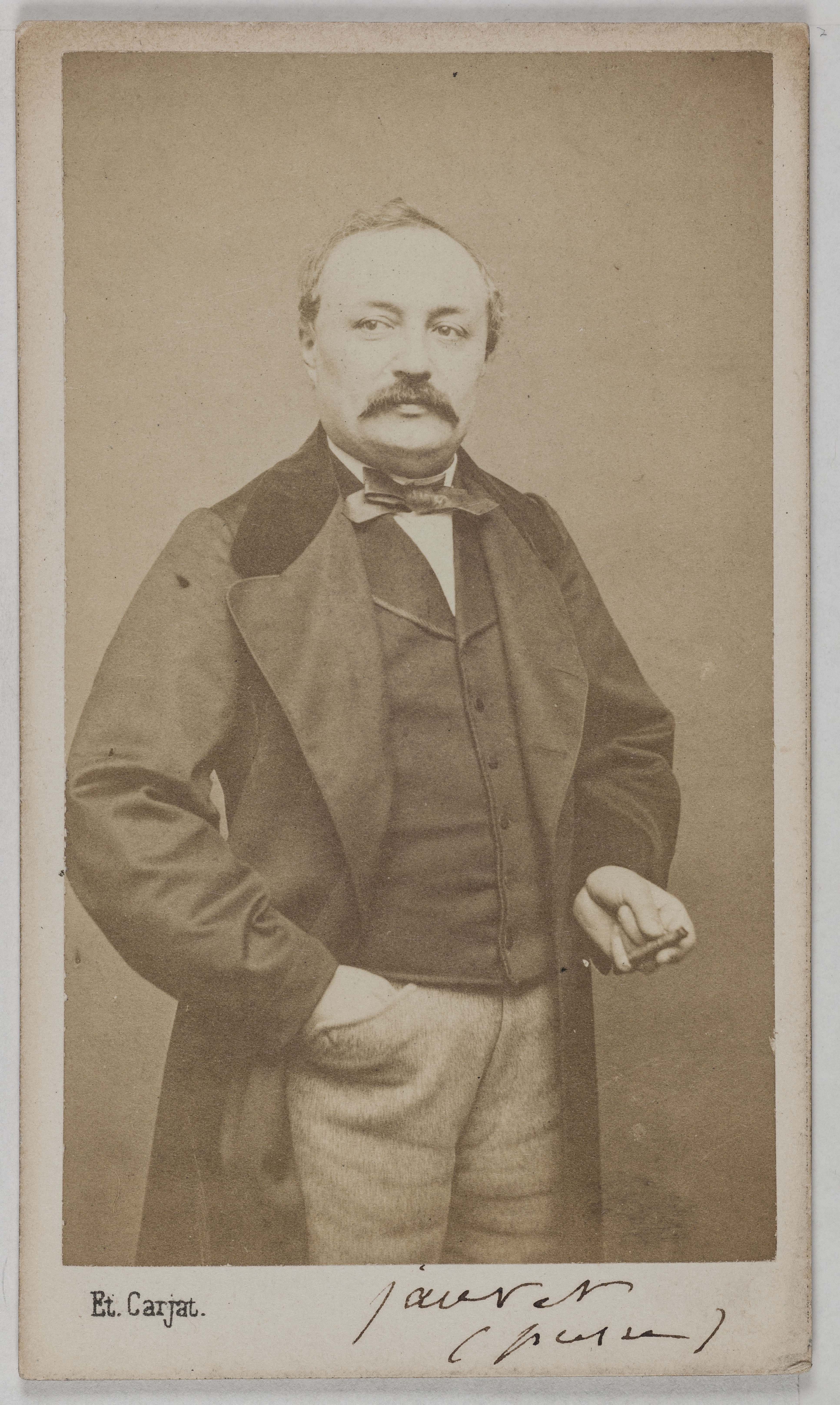 Carjat & Cie, Portrait de Georges Jauret (journaliste pour La Presse)