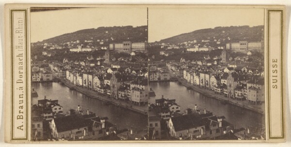 Adolphe Braun, [View of Zurich, Switzerland]