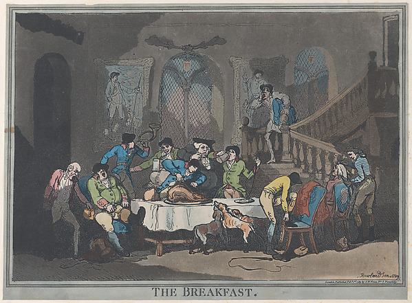 Thomas Rowlandson, The Breakfast