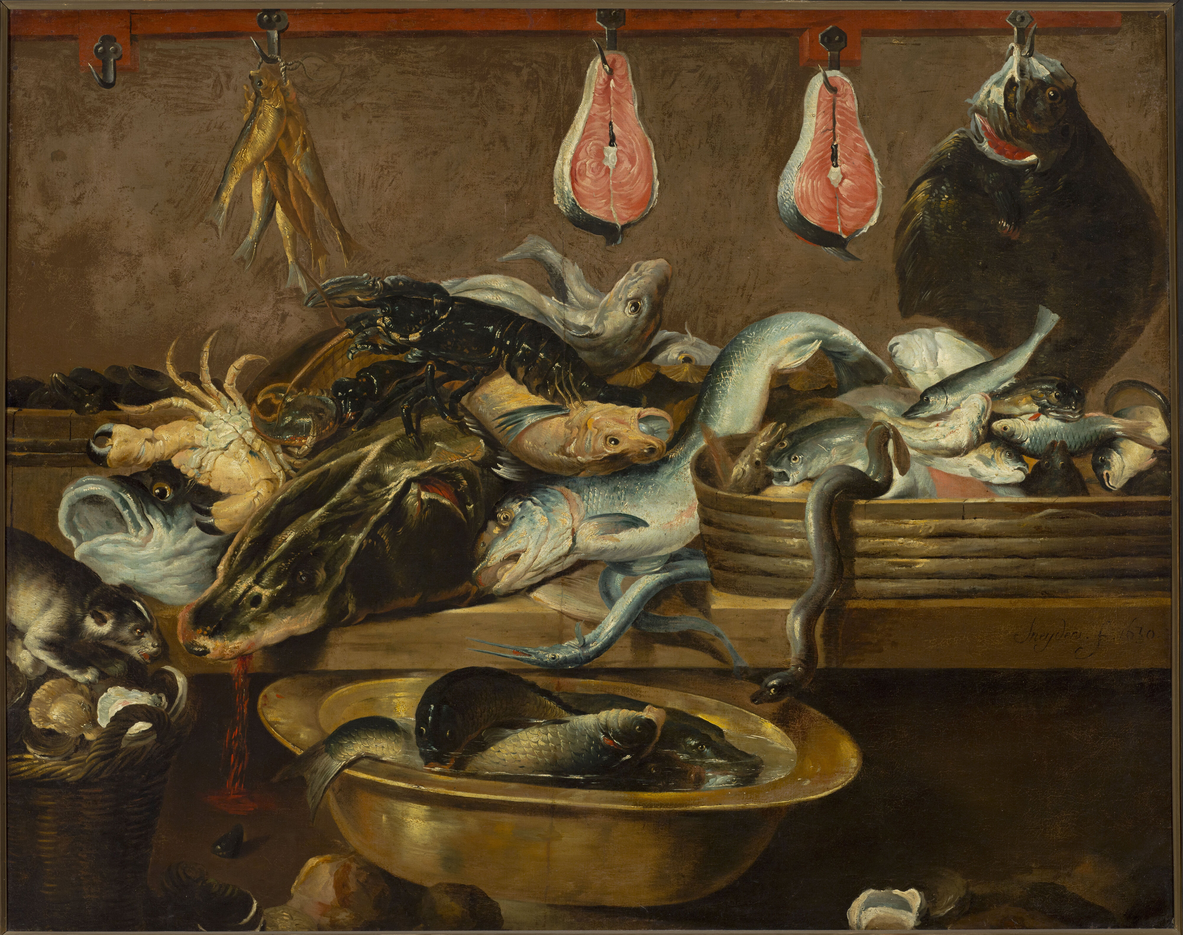Frans Snyders, Fish stand