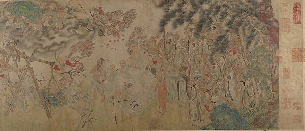 unidentified artist, Raising the Alms-Bowl