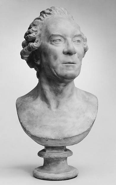 Jean Antoine Houdon, Georges-Louis-Leclerc, comte de Buffon (1707–1788)