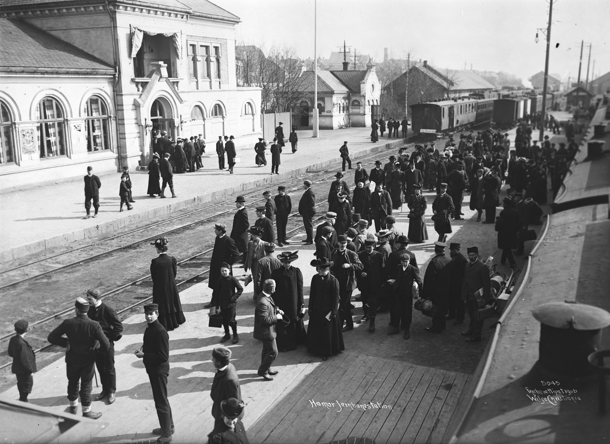 Anders Beer Wilse, Prot: Sjursjøsæteren - Hamar Station 10/4