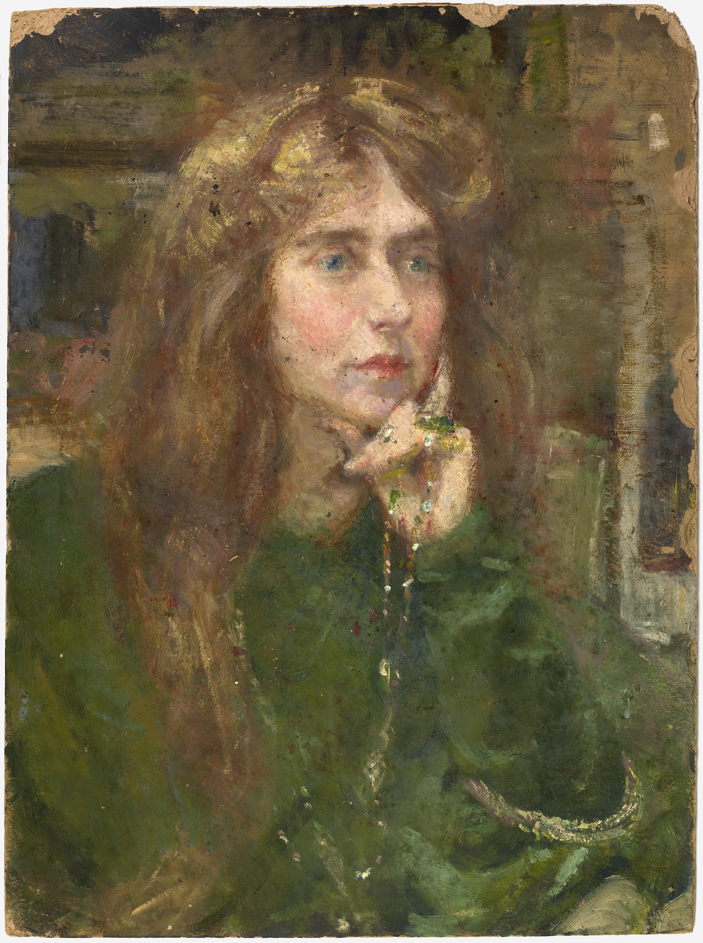 Alice Pike Barney, Natalie with Necklace
