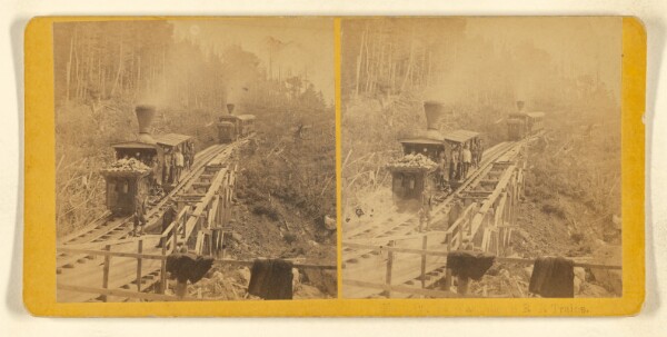 Benjamin West Kilburn, Mt. Washington R.R. Trains.