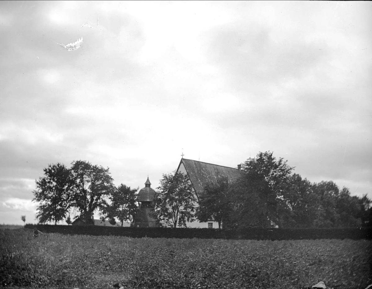 August Fredrik Schagerström, Sparrsätra kyrka, Sparrsätra socken, Uppland september 1917