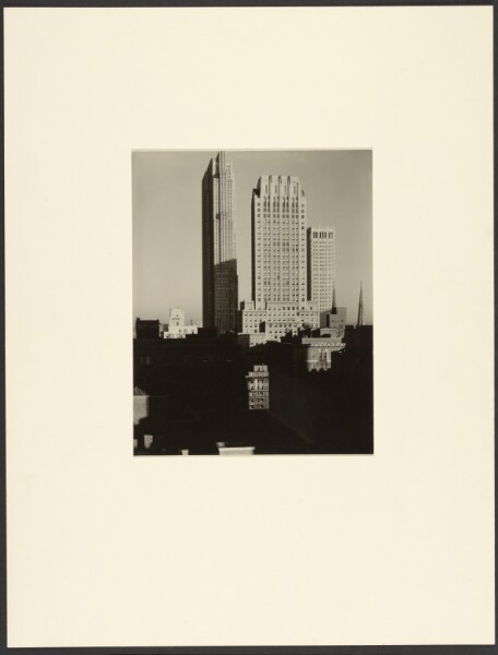 Alfred Stieglitz, New York from the Shelton