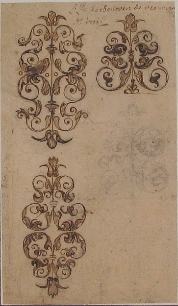 Anonymous, French, 18th century, Designs for Ornament