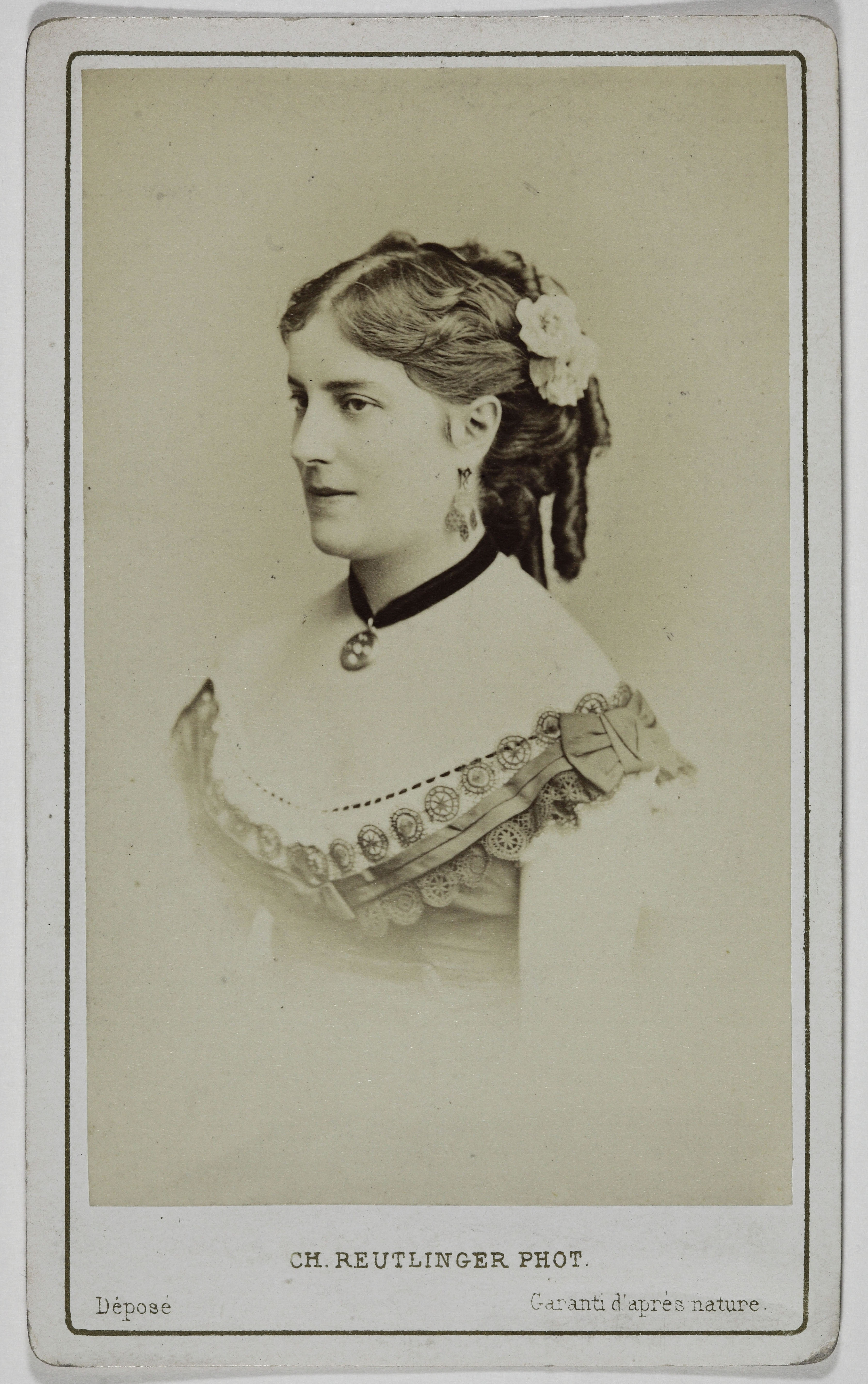 Charles Reutlinger, Portrait d'Angelo, Marie-Anne, (1847-), (actrice)
