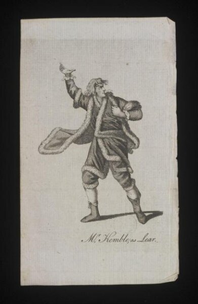 Unknown, Mr Kemble as Lear